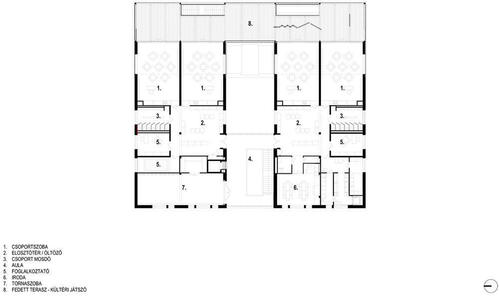 Vizafogó幼儿园扩建与改造，布达佩斯 / Archikon Architects