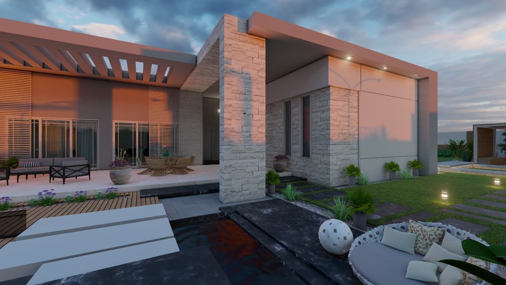 Modern chalet