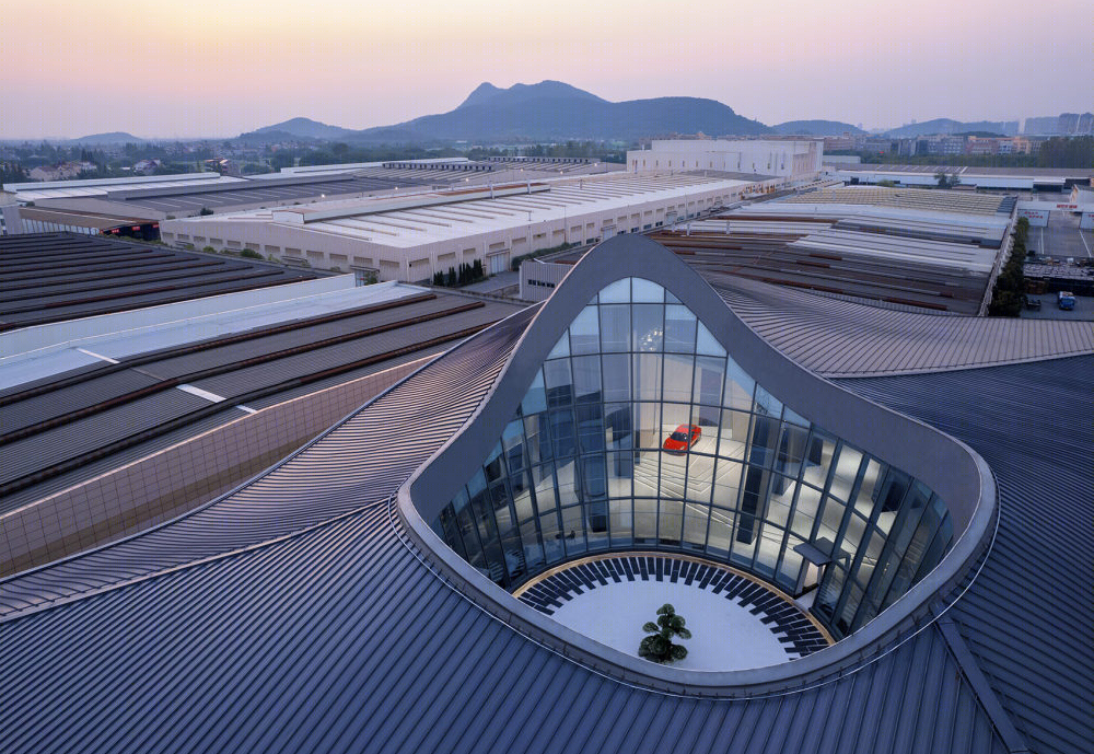 诺贝尔陶瓷岩板科技文化中心，探索工业与建筑的跨界融合