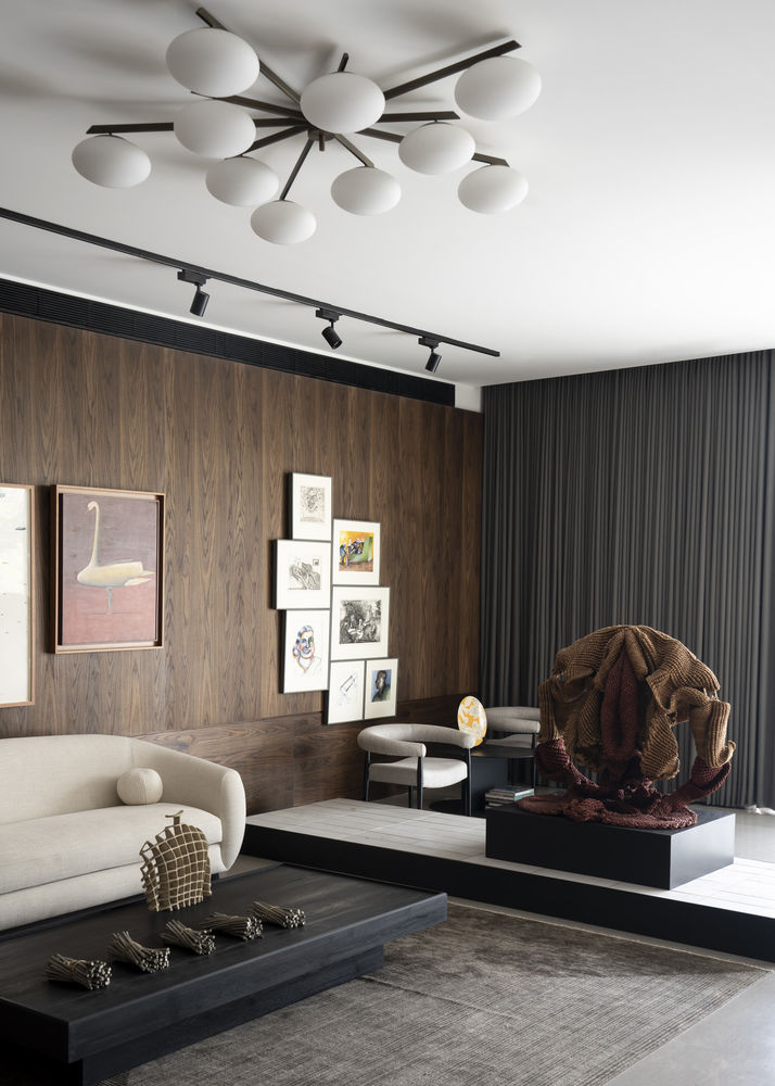Artful Abode in New Delhi by Mathew & Ghosh Architects and Rajiv Saini + Associates.