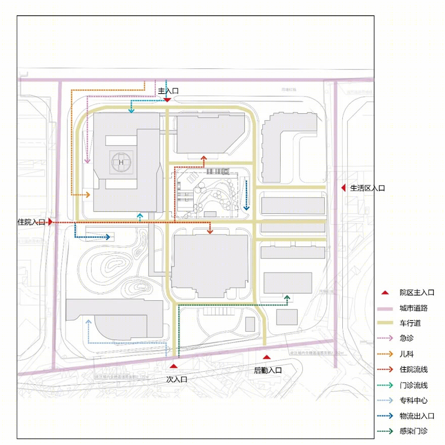 北京华信医院改扩建 | 智慧医疗、人文关怀与清华风骨的融合