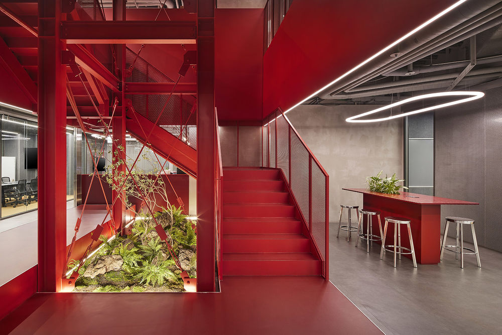 KRAFTON办公空间，首尔 / Kinzo Architekten