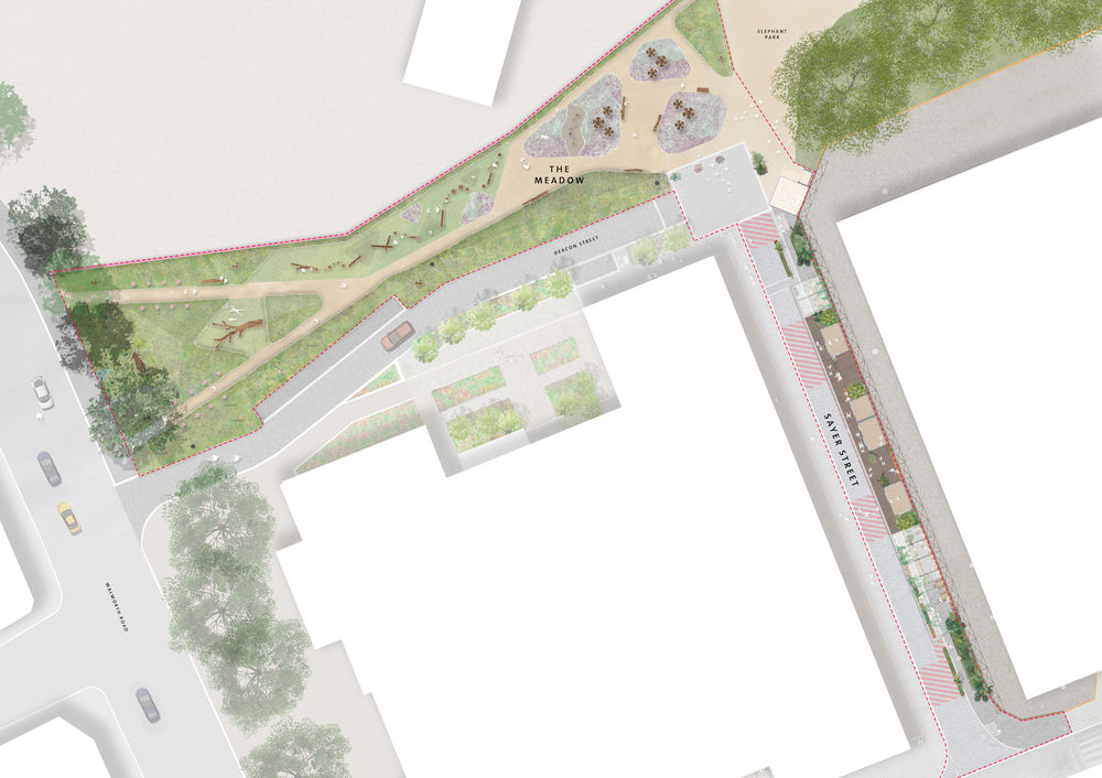 闹市绿洲|B|D Landscape Architects 打造可持续城市更新景观设计