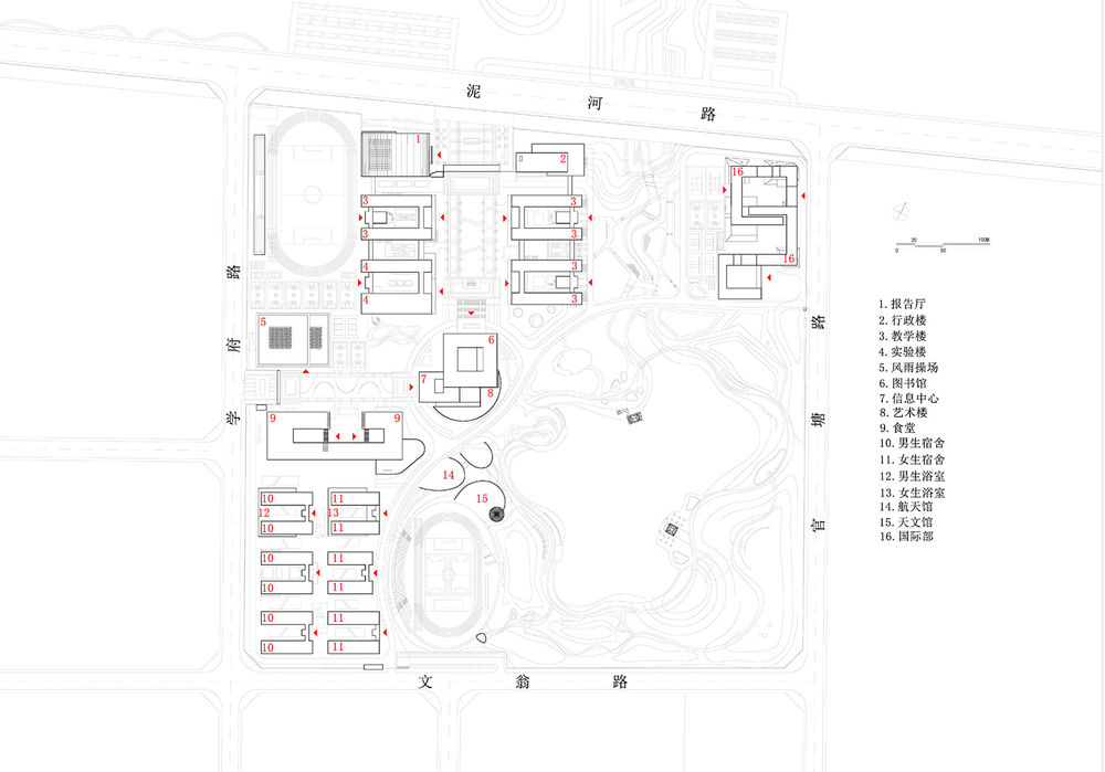 庐江新二中，安徽 / 深圳市建筑设计研究总院有限公司 & 合肥分院