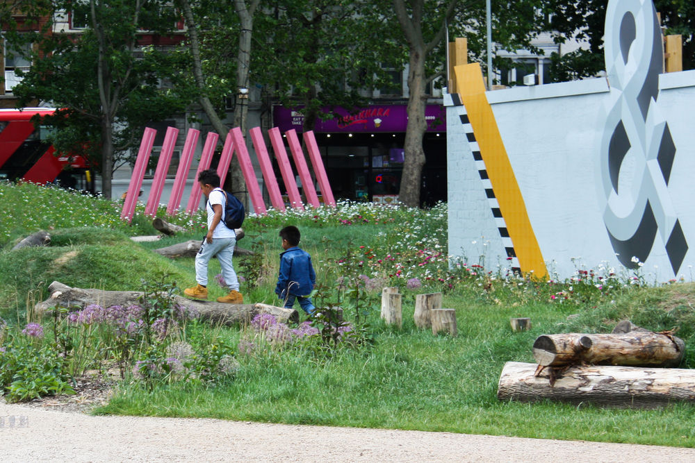 闹市绿洲|B|D Landscape Architects 打造可持续城市更新景观设计