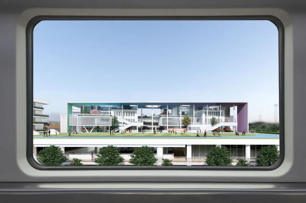 深圳高级中学北校区 | 未来学校的自由聚落设计