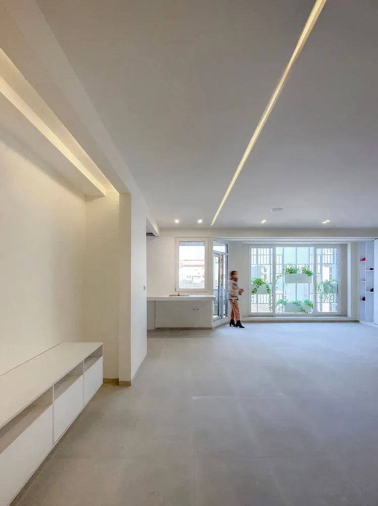 woven curtain apartment