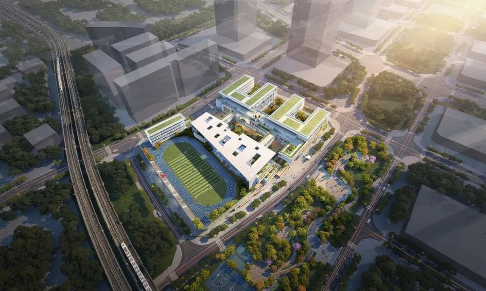 深圳高级中学北校区 | 未来学校的自由聚落设计