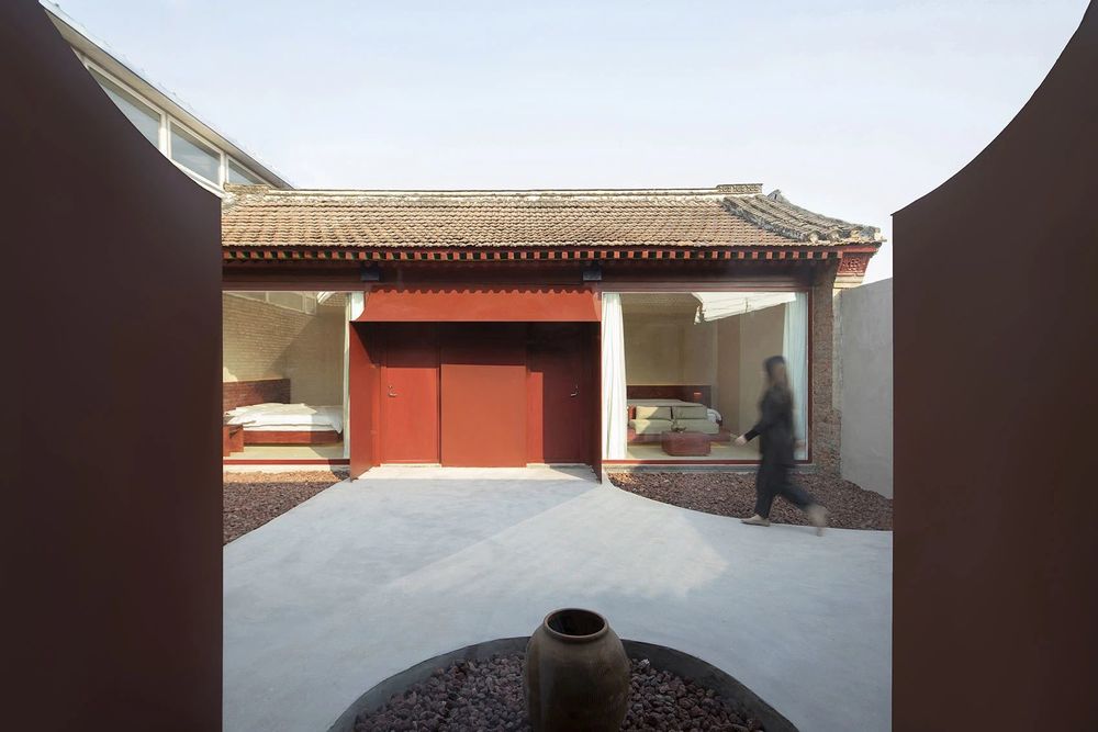 多么工作室  寸二民宿：传统建筑形态的重新构建和抽象表达