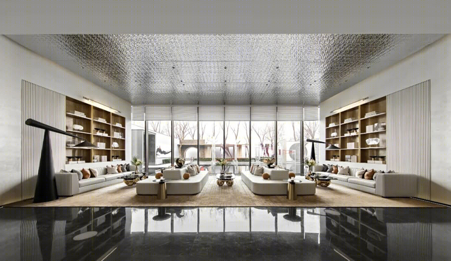 北京云河砚展示区 | 融合传统与现代的山水之美