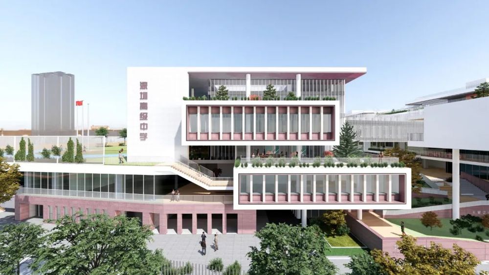 深圳高级中学北校区 | 未来学校的自由聚落设计