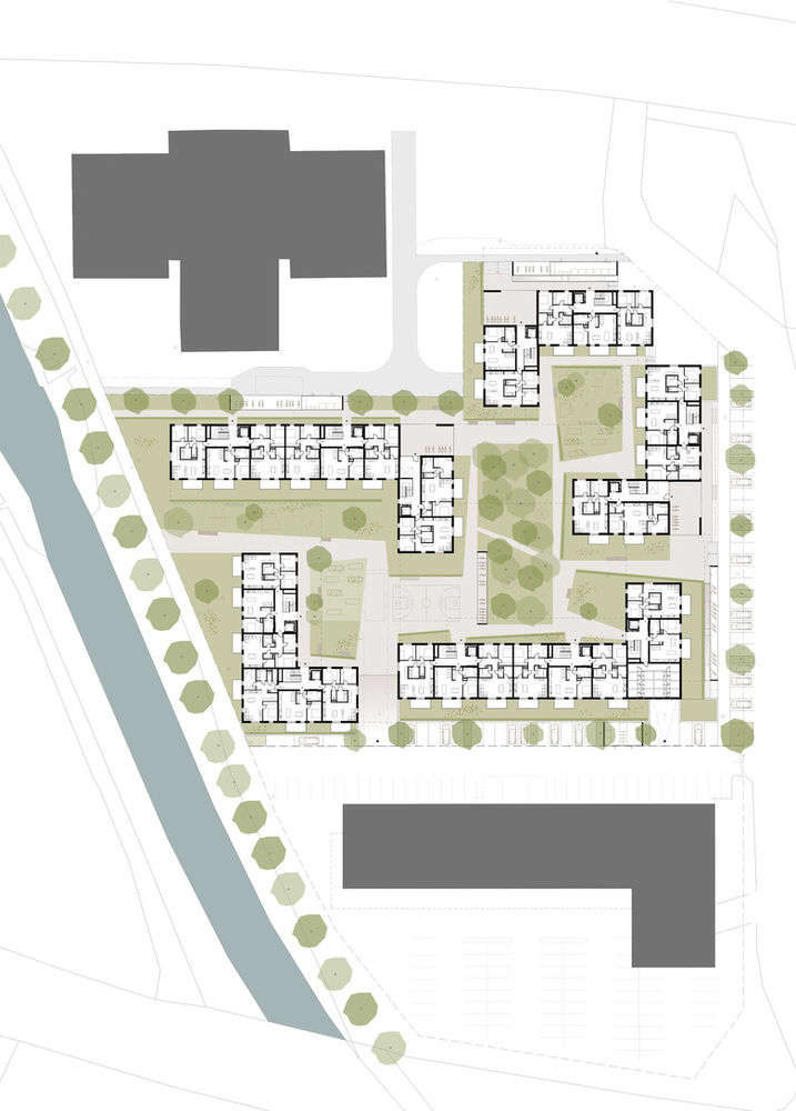 Bogenfeld Architektur丨Wohnpark Trattnach丨奥地利