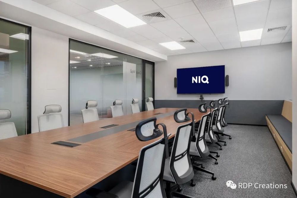 尼尔森 NIQ 上海办公室 | 自然、高效、温馨的工作空间