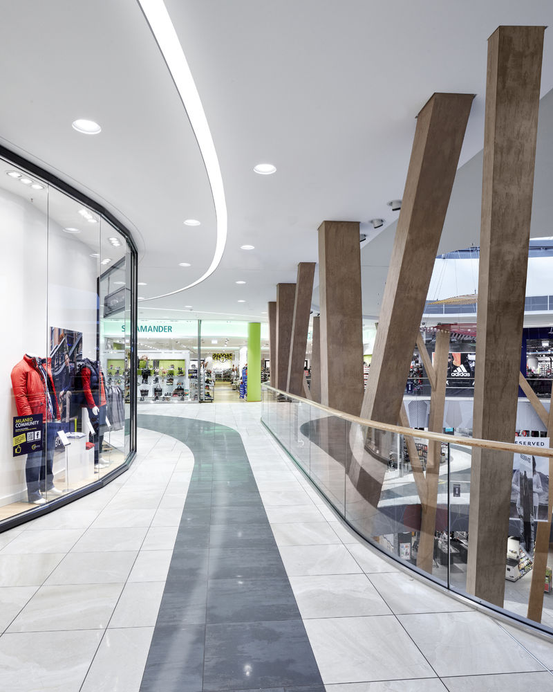 德国 Stuttgart Milaneo 购物中心——现代都市中的自然、城市与未来融合