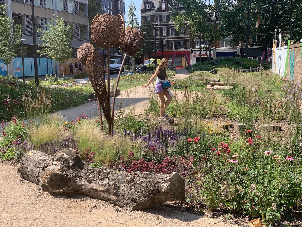 闹市绿洲|B|D Landscape Architects 打造可持续城市更新景观设计