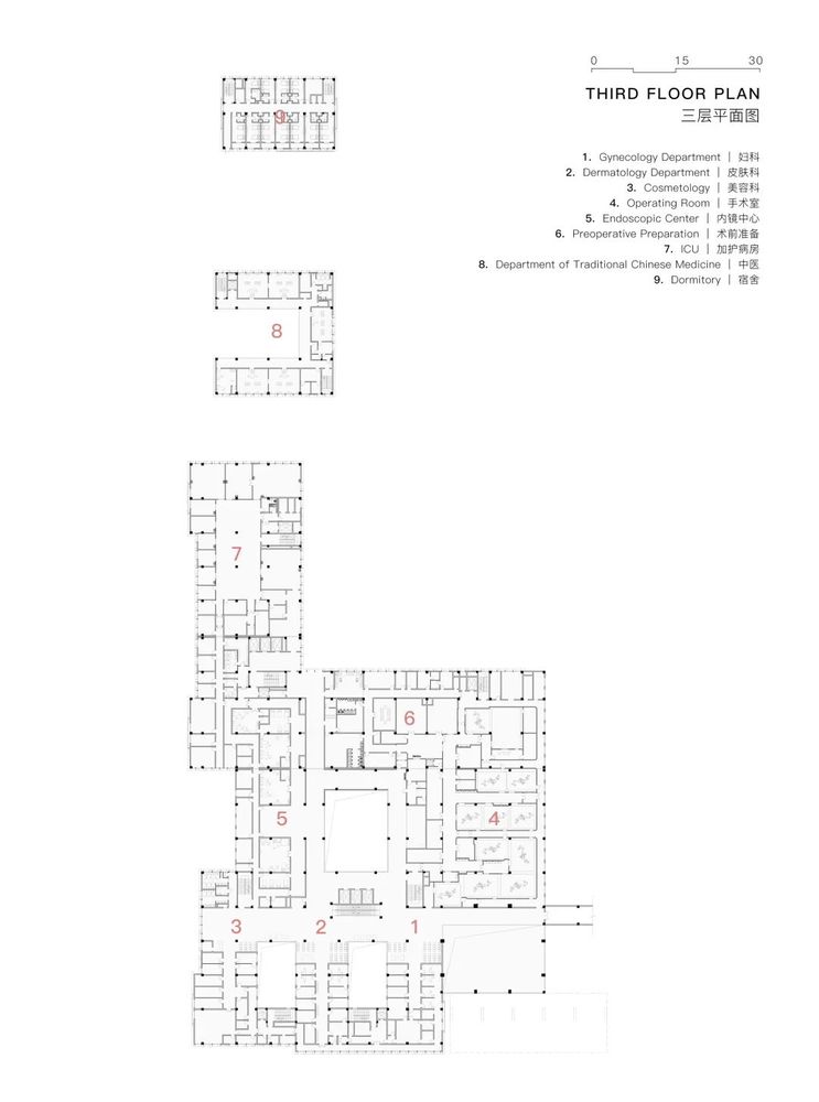 浙大院新作：园林式医院，绍兴市中医院扩建