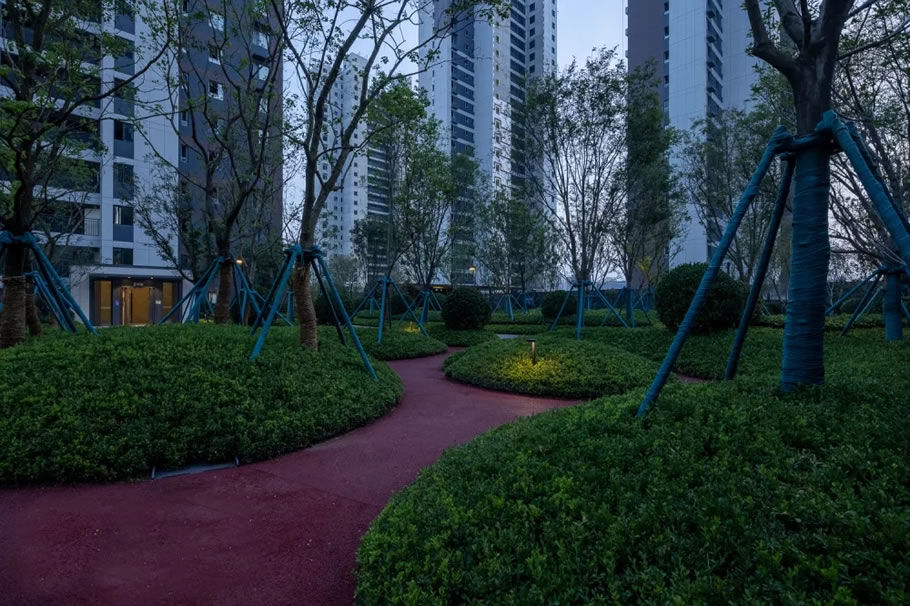 青岛海岸万科城 | 用景观设计塑造归家仪式感