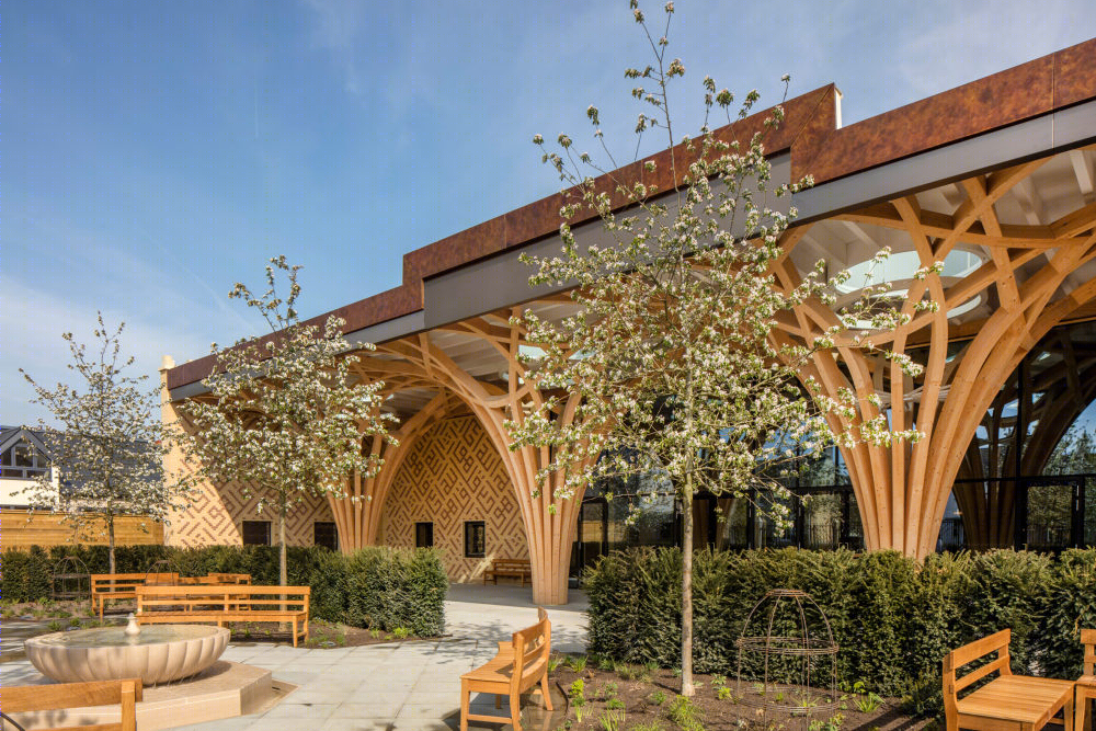 Marks Barfield Architects 打造绿色环保的现代清真寺