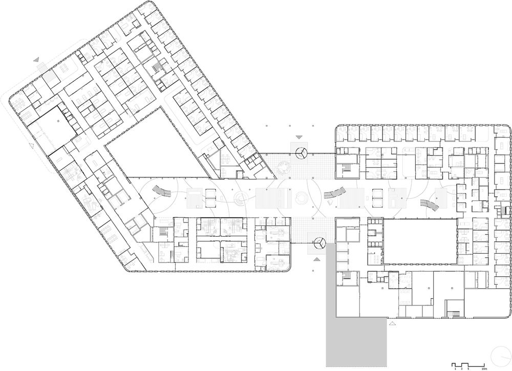 荷兰Zaans医疗中心 / Mecanoo Architecten