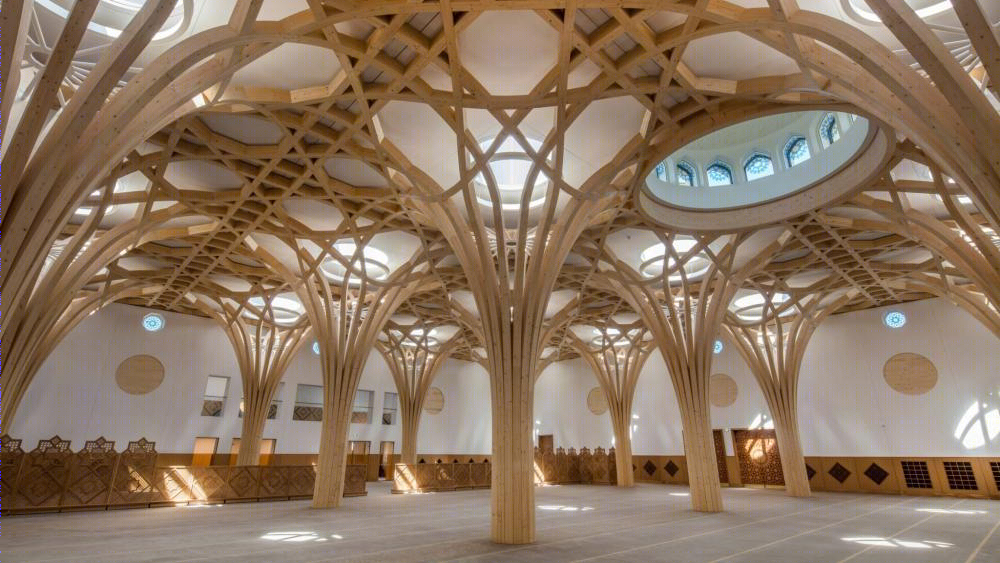 Marks Barfield Architects 打造绿色环保的现代清真寺