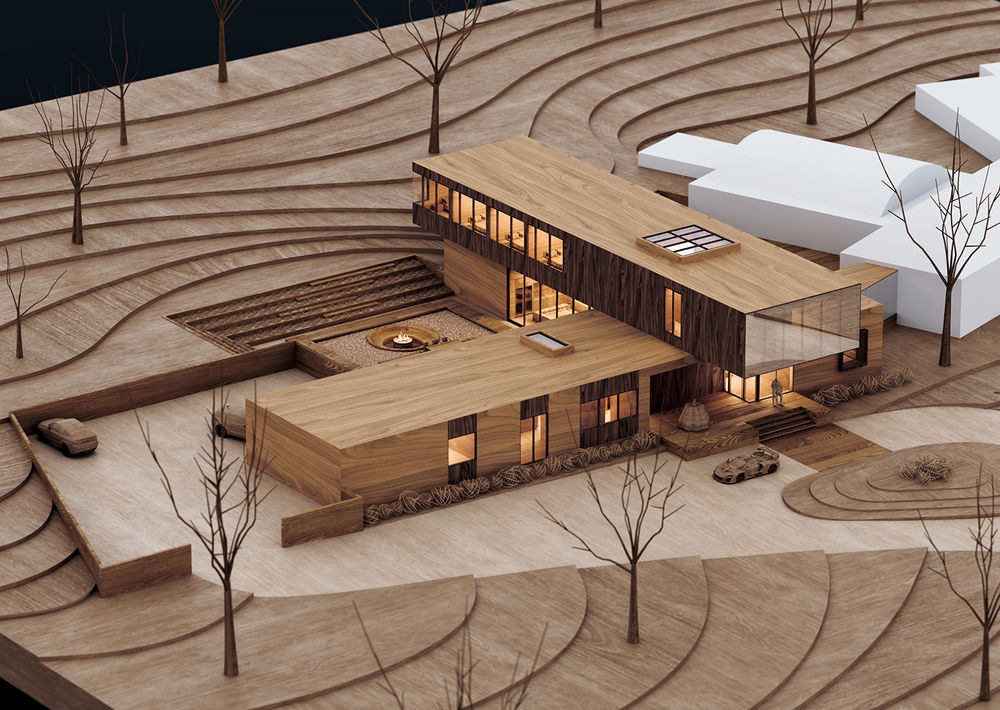 CGI Scale Model. New Jersey. Project by Chen + Suchart