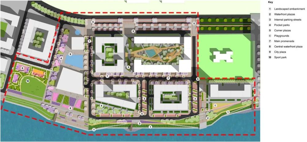 新西伯利亚河滨公园 | 生态走廊中的城市绿洲
