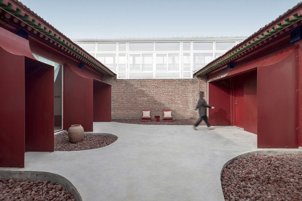 多么工作室  寸二民宿：传统建筑形态的重新构建和抽象表达
