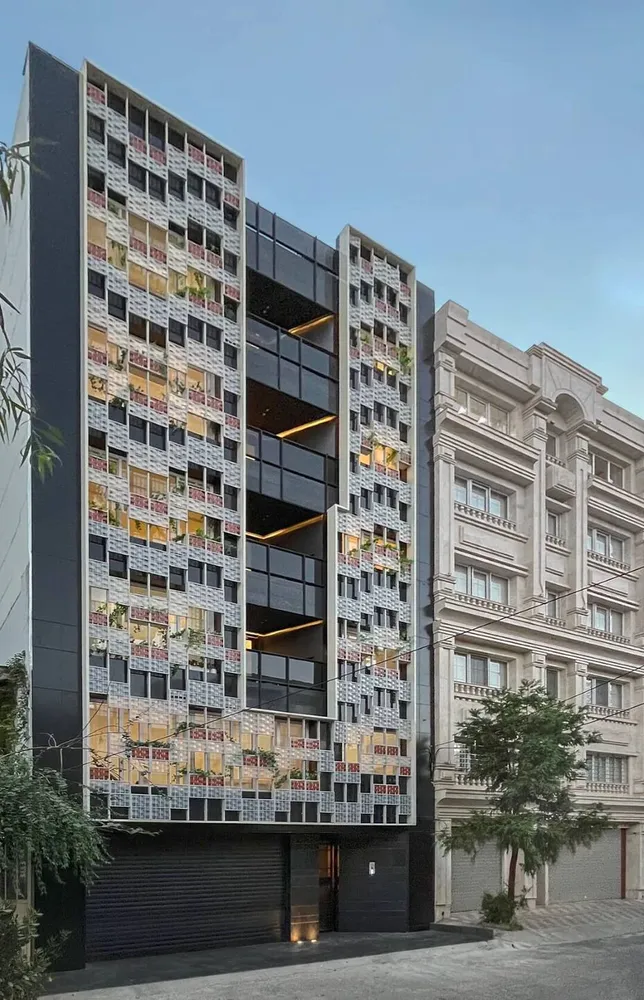 woven curtain apartment