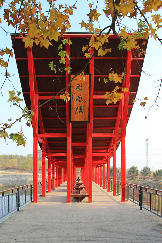 山头村凤凰山山门舞台设计 | 传统与现代共生