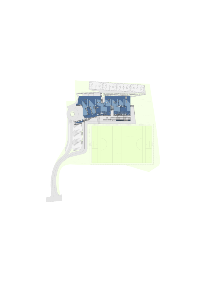 爱尔兰 Coláiste Ailigh 中学——融入自然景观的建筑设计