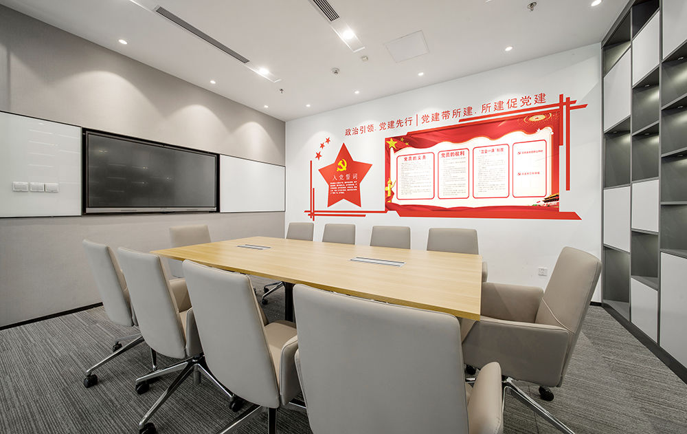 引景入室，北京市盈科（佛山）律师事务所办公室设计装修｜HTD赫韬建设项目