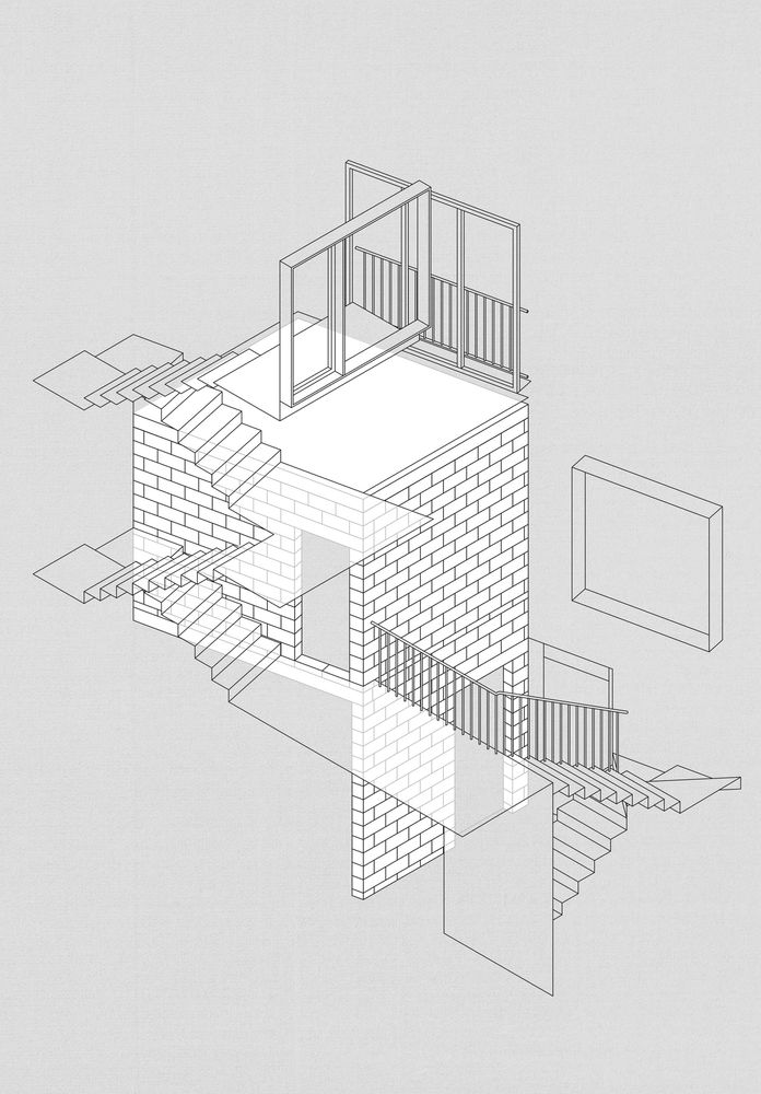 Emphasising the Value of Shadows: House in Barcelona by gr-os.