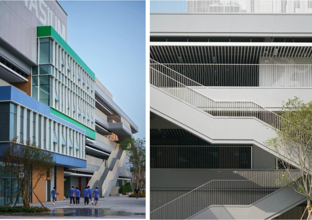 深圳聚龙科学中学 | 活力四溢的校城空间