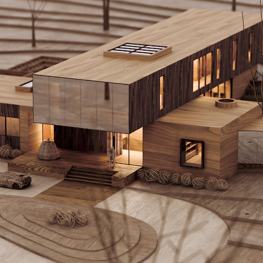 CGI Scale Model. New Jersey. Project by Chen + Suchart