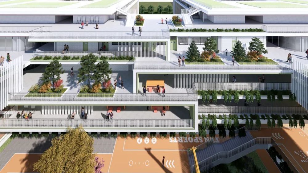 深圳高级中学北校区 | 未来学校的自由聚落设计