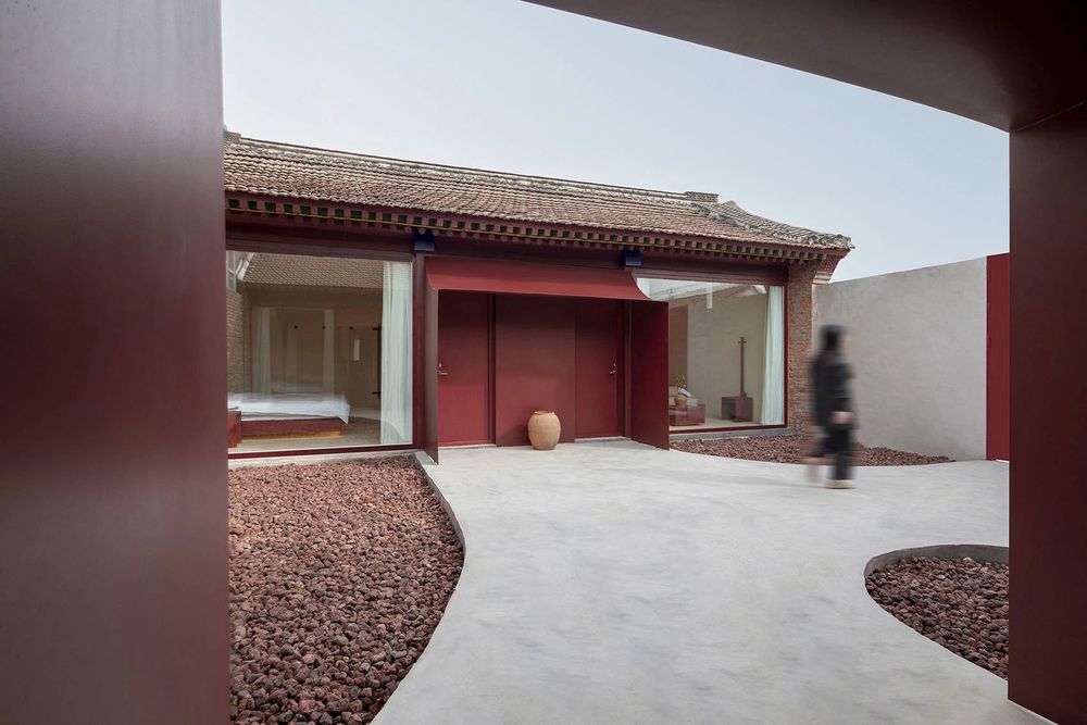 多么工作室  寸二民宿：传统建筑形态的重新构建和抽象表达