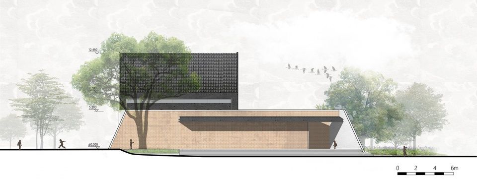 高圳车革命传统教育基地 | 红色建筑与景观的创新实践