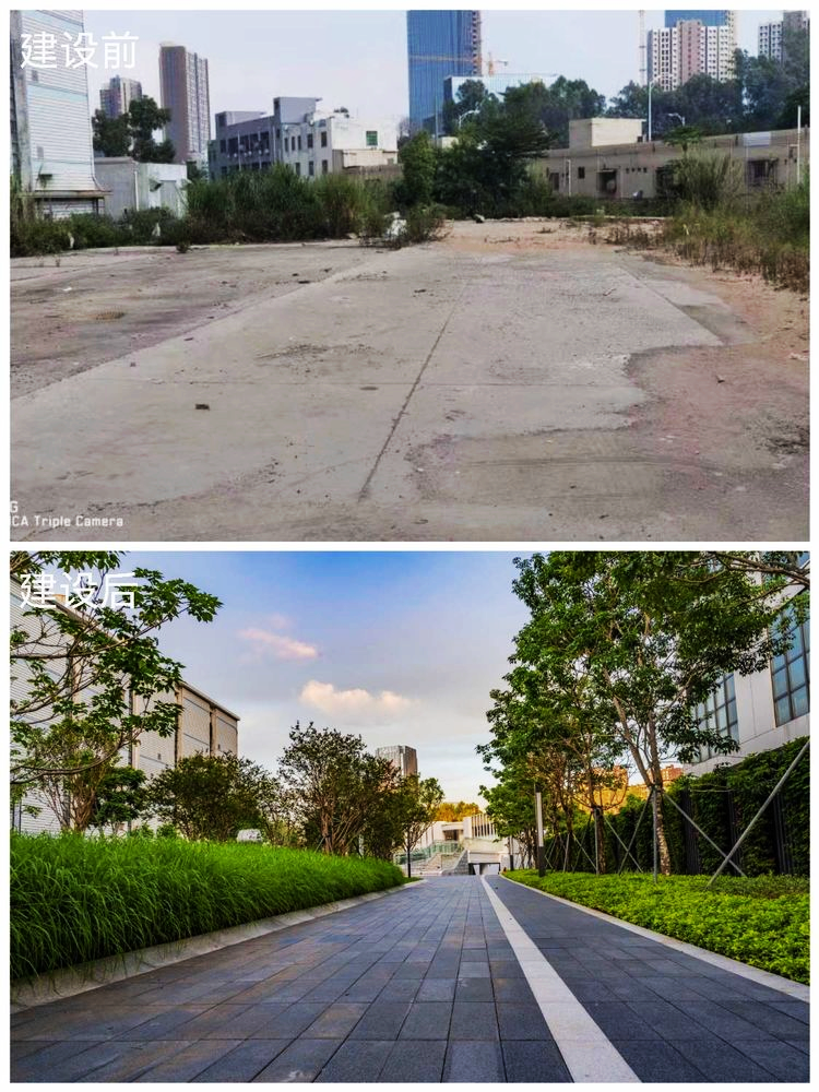 深圳贝尔街心公园 | 科技感十足的口袋公园设计