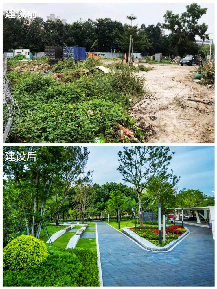 深圳贝尔街心公园 | 科技感十足的口袋公园设计