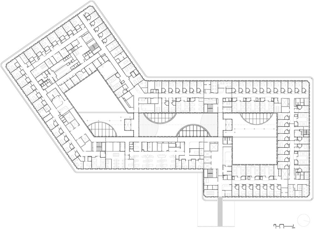 荷兰Zaans医疗中心 / Mecanoo Architecten