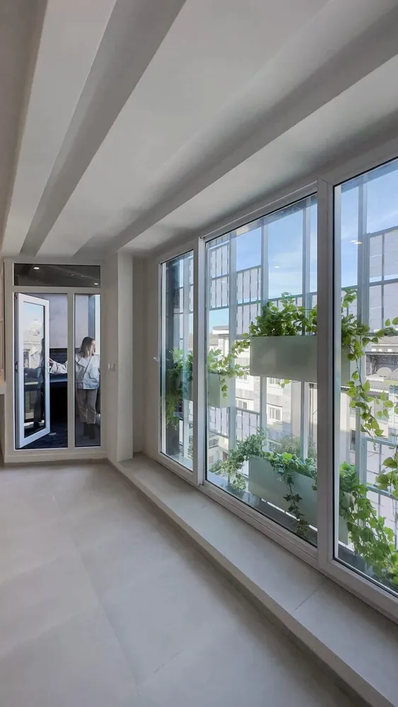 woven curtain apartment