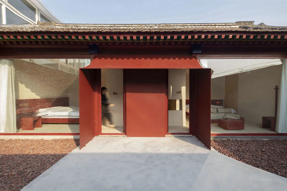 多么工作室  寸二民宿：传统建筑形态的重新构建和抽象表达