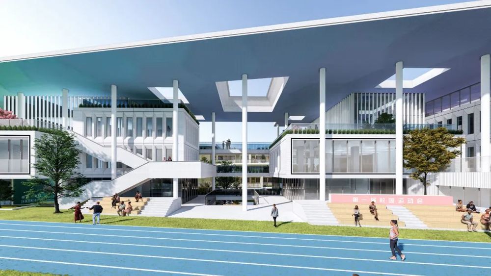 深圳高级中学北校区 | 未来学校的自由聚落设计