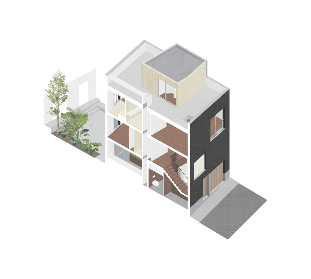 Emphasising the Value of Shadows: House in Barcelona by gr-os.
