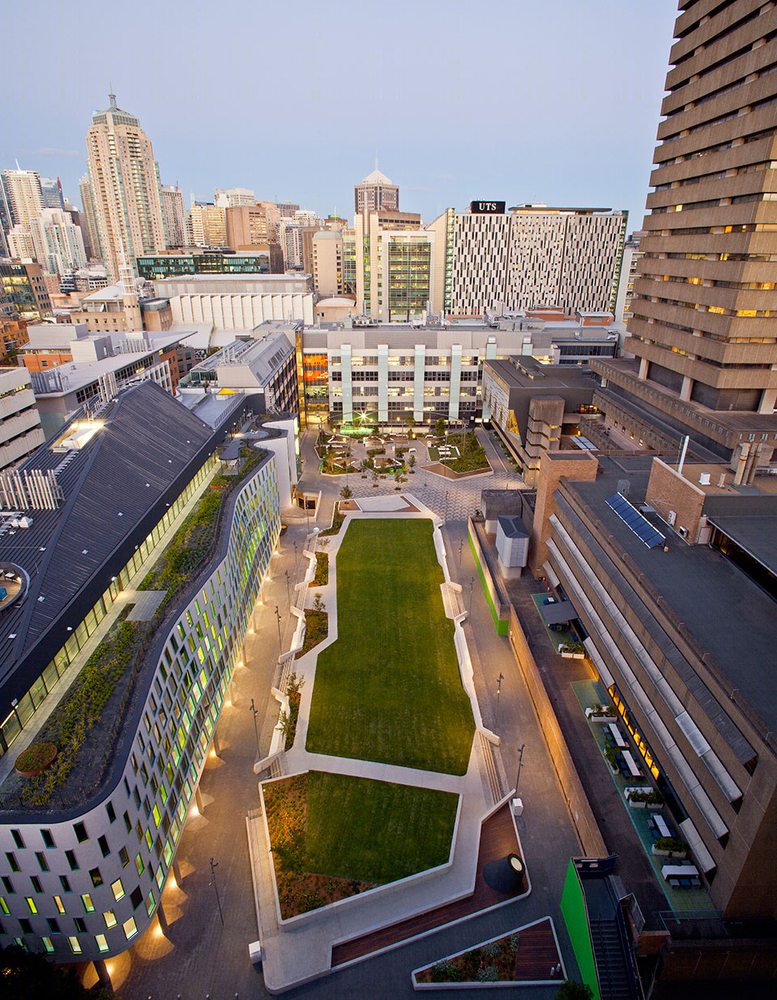 悉尼科技大学校园绿地 | 打造吸引人的绿色校园