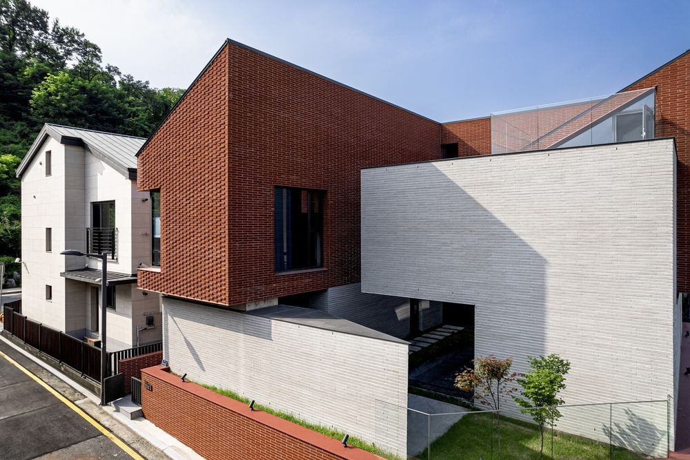 韩国上墙和下墙住宅