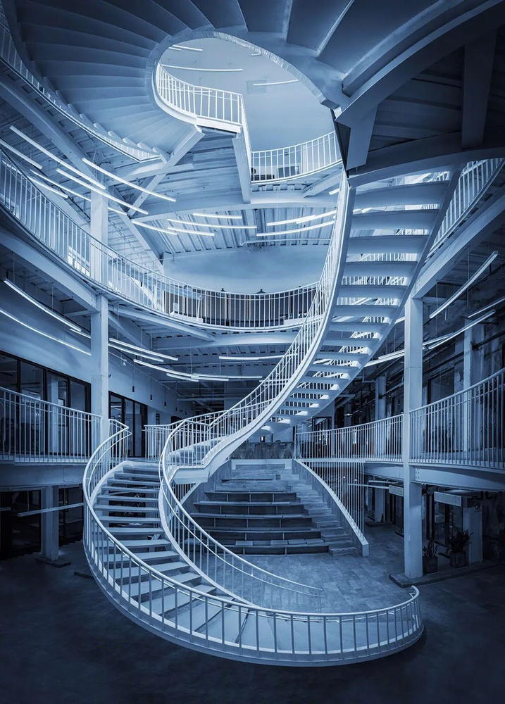 旋转楼梯 | 建筑艺术的灵动音符