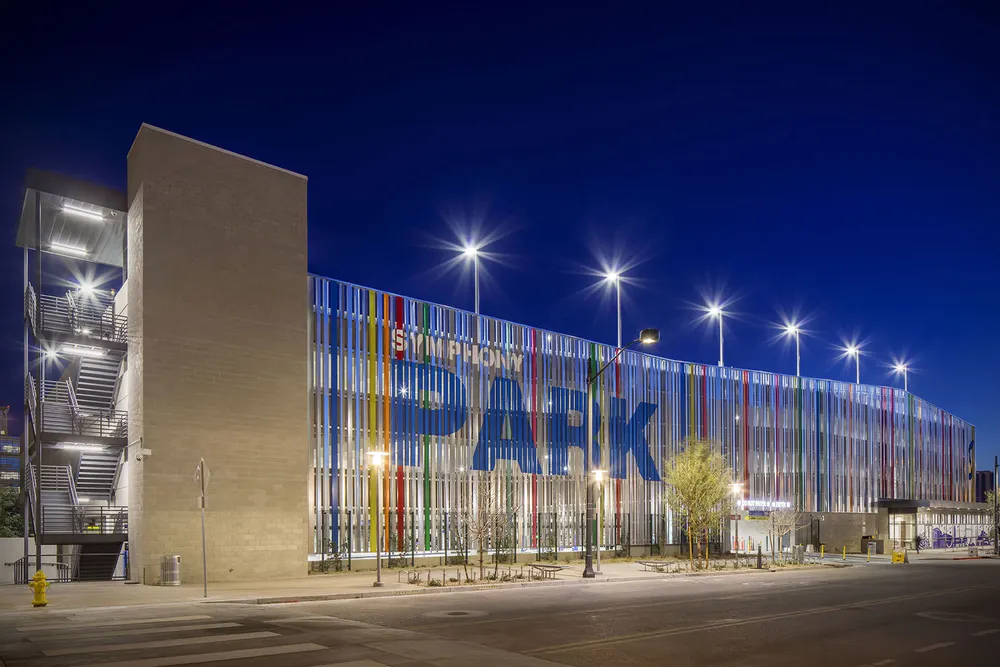 City of Las Vegas Symphony Park Parking Garages