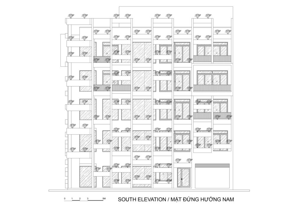 越南 HP 办公建筑 | 绿色生活与独特外观的完美融合