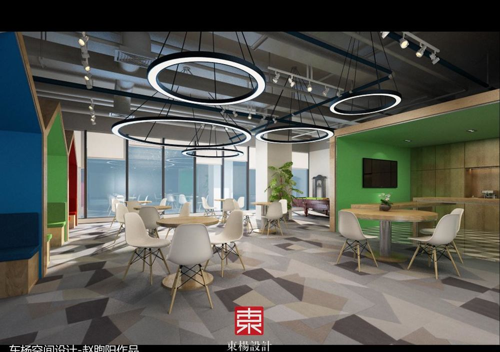 赵煦阳设计作品-生态科技公司办公空间